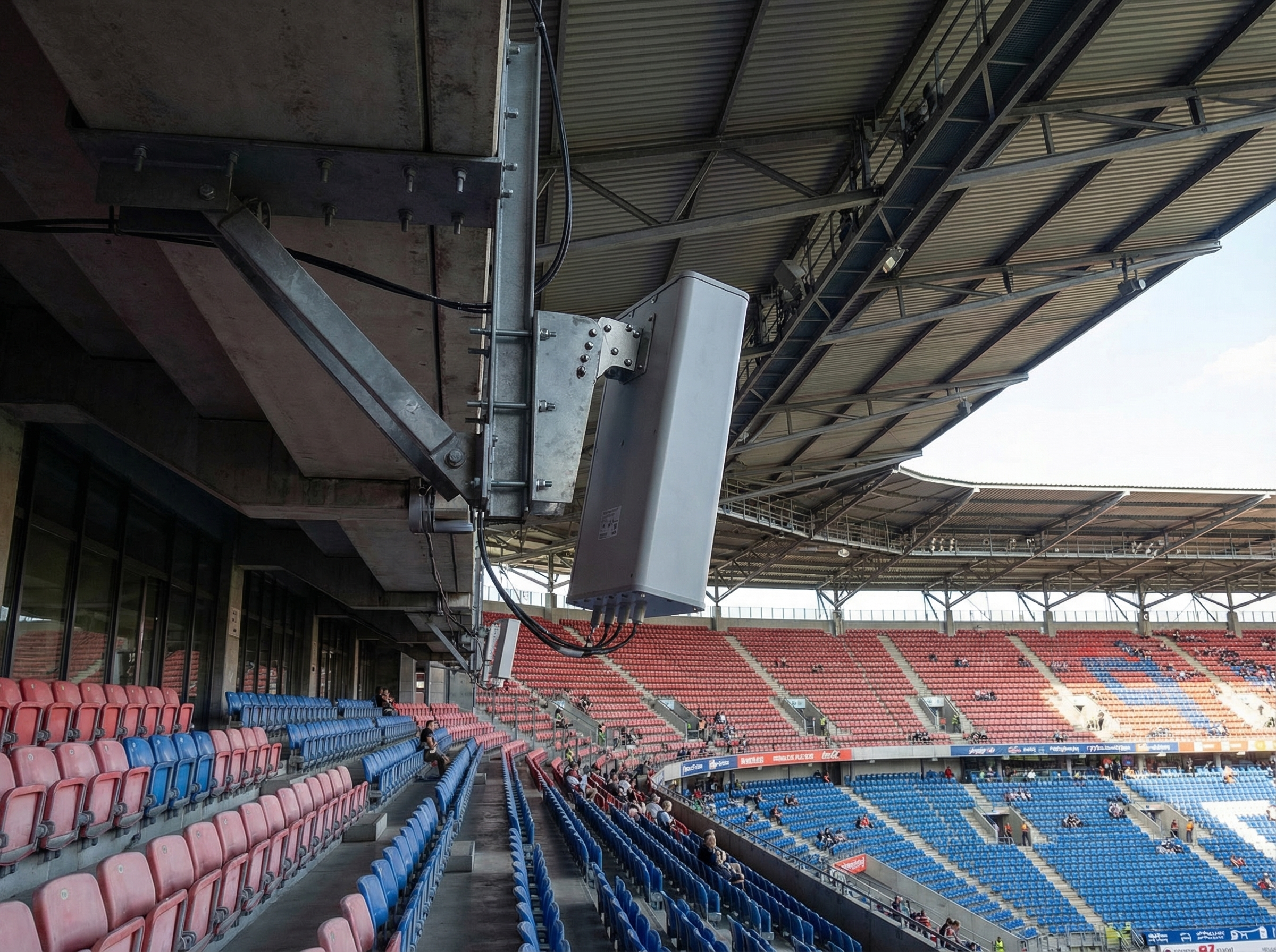 Antenne downtilt stade